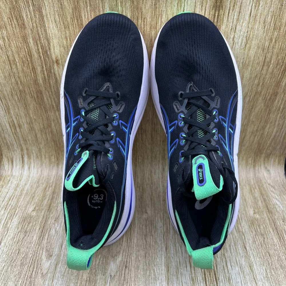 ASICS Gel-Nimbus 28 Men's Size 11 Black White Running Shoes Sneakers 1011C127
